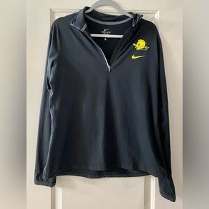 Womens Oregon Ducks 1/4 zip Pullover